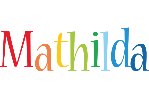 Mathilda birthday logo