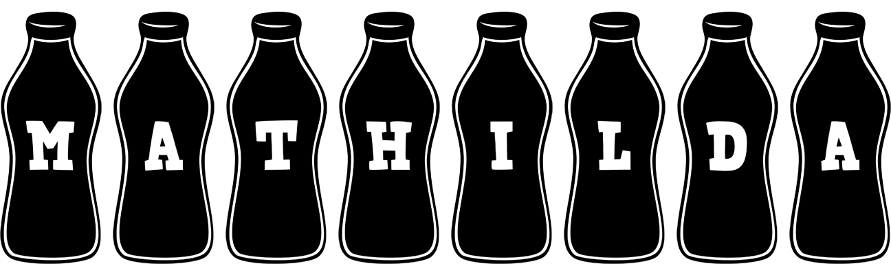 Mathilda bottle logo