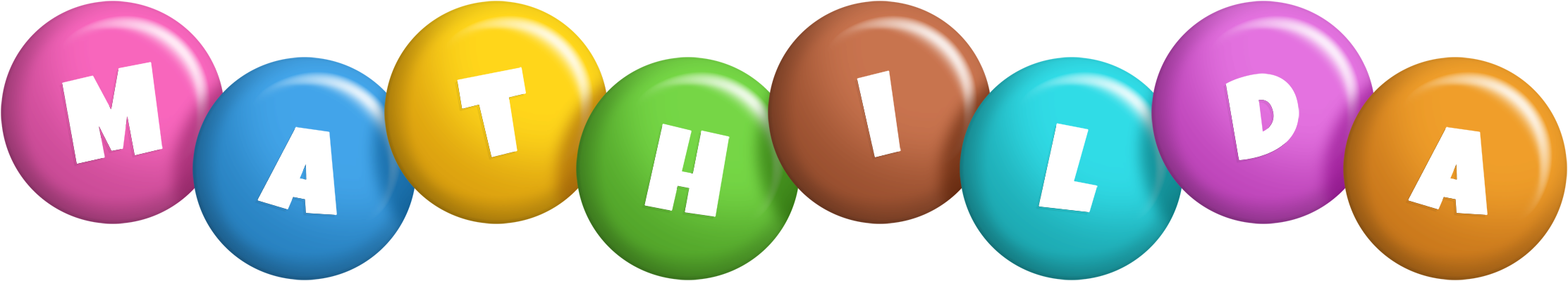 Mathilda candy logo