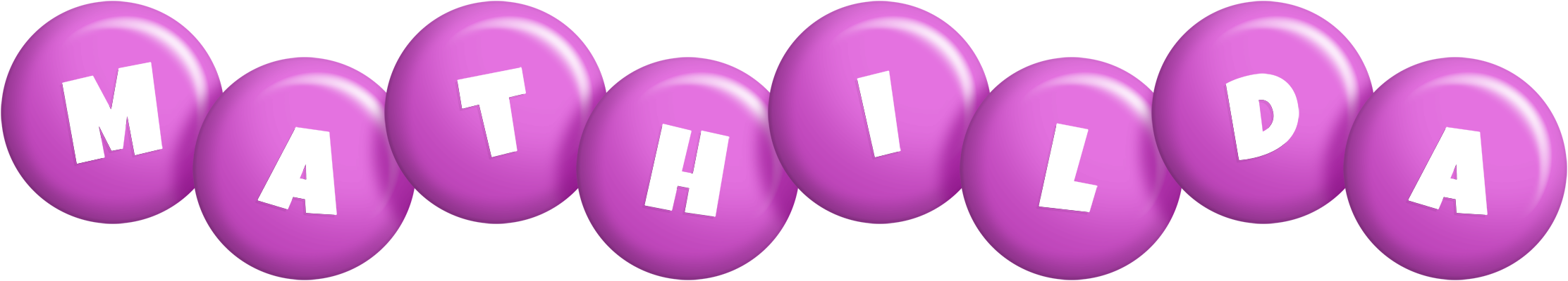 Mathilda candy-purple logo