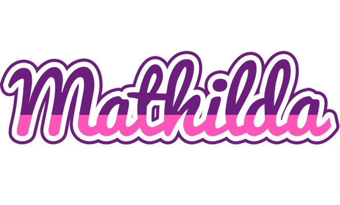 Mathilda cheerful logo