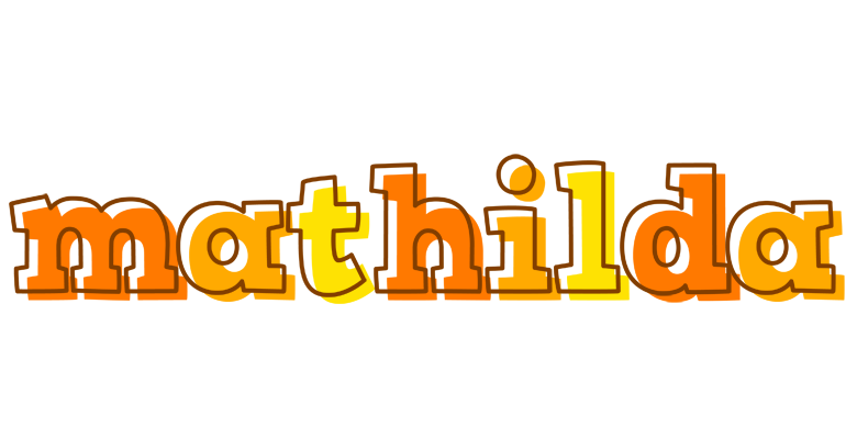 Mathilda desert logo