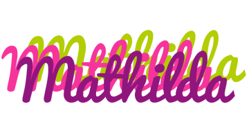 Mathilda flowers logo