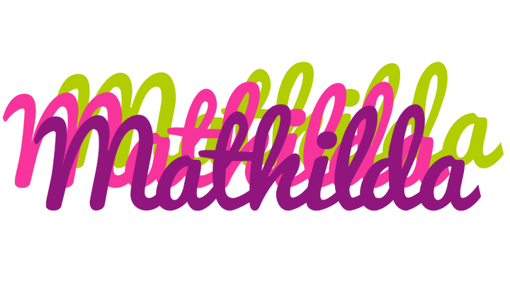 Mathilda flowers logo