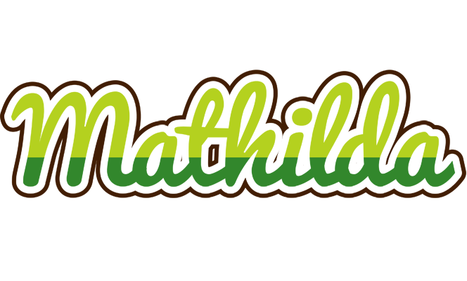 Mathilda golfing logo