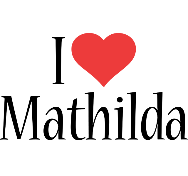 Mathilda i-love logo