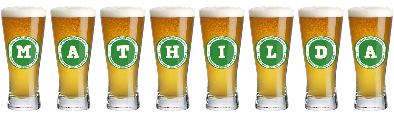 Mathilda lager logo