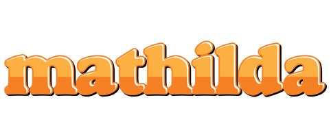 Mathilda orange logo