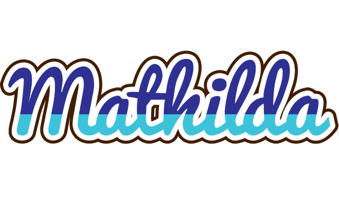 Mathilda raining logo