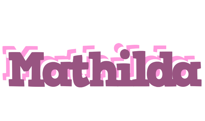 Mathilda relaxing logo