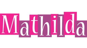 Mathilda whine logo