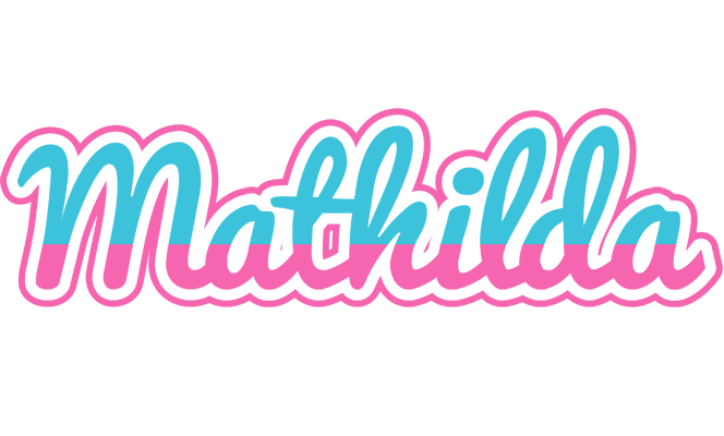 Mathilda woman logo