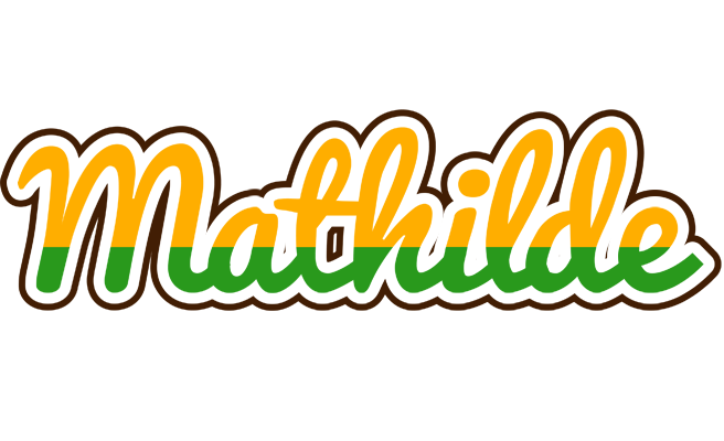 Mathilde banana logo