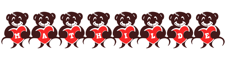 Mathilde bear logo