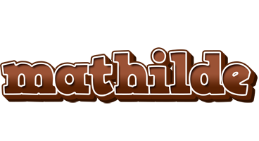 Mathilde brownie logo