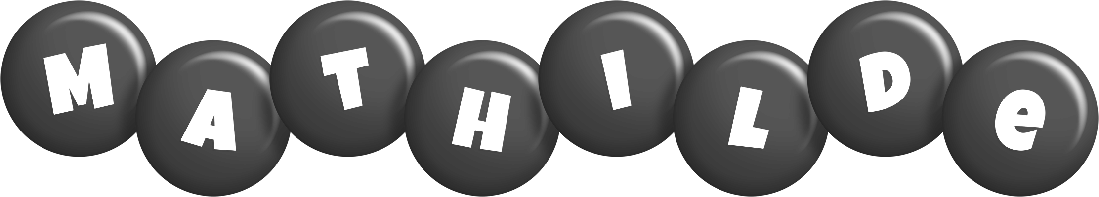 Mathilde candy-black logo