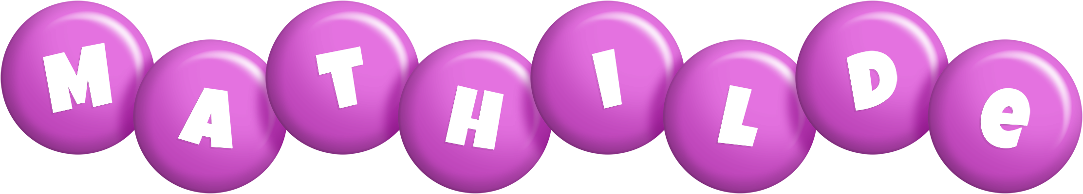 Mathilde candy-purple logo