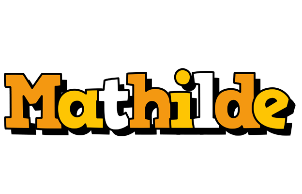 Mathilde cartoon logo