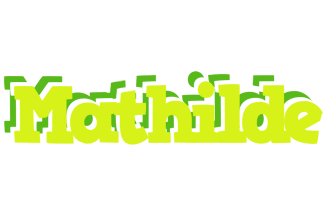 Mathilde citrus logo