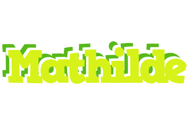 Mathilde citrus logo
