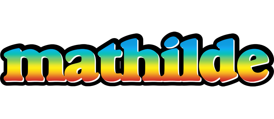 Mathilde color logo
