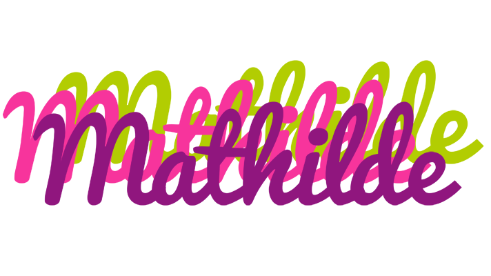 Mathilde flowers logo