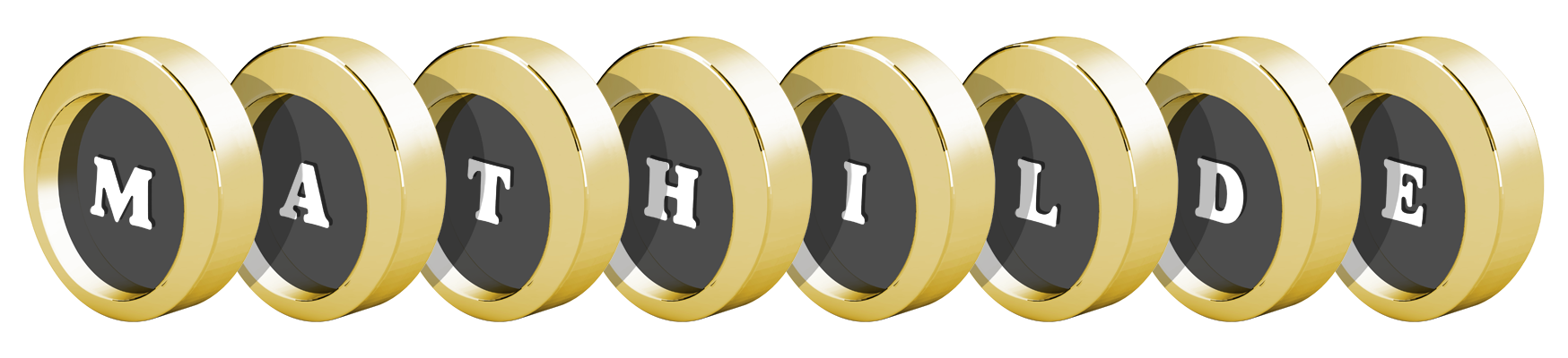 Mathilde gold logo
