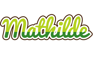 Mathilde golfing logo