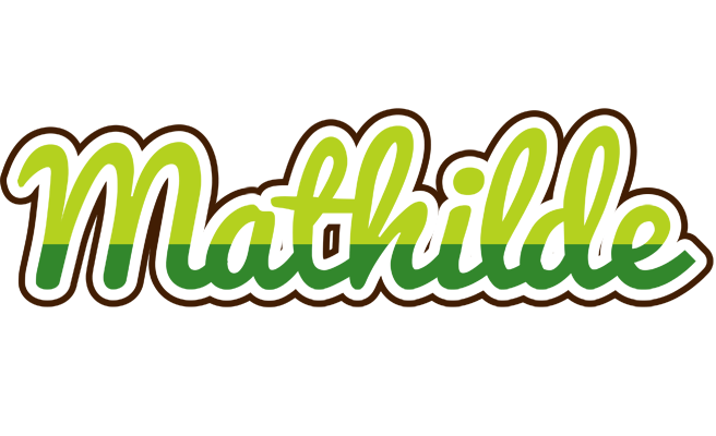 Mathilde golfing logo