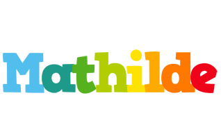 Mathilde rainbows logo