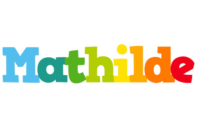 Mathilde rainbows logo