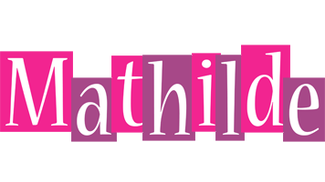 Mathilde whine logo