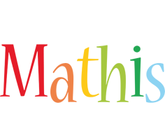 Mathis birthday logo