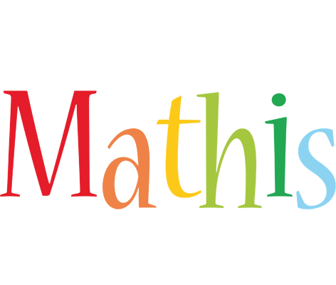 Mathis birthday logo