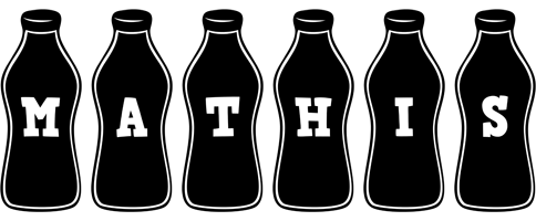 Mathis bottle logo