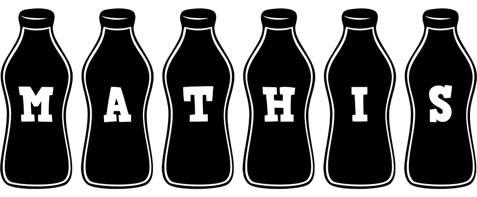 Mathis bottle logo
