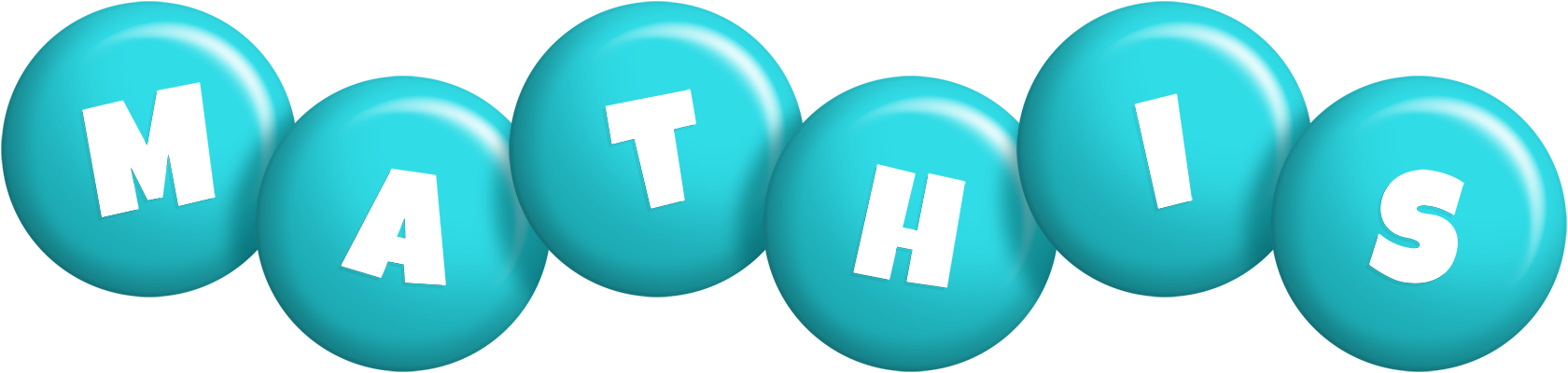 Mathis candy-azur logo