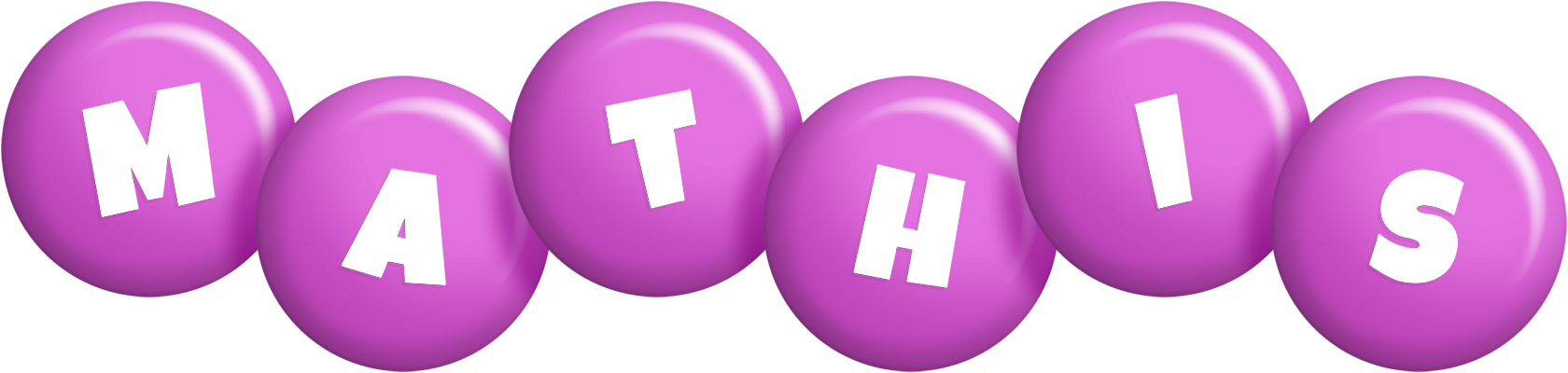 Mathis candy-purple logo