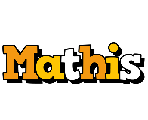Mathis cartoon logo