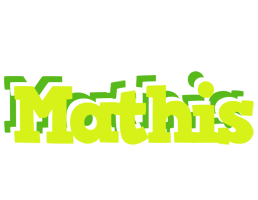 Mathis citrus logo