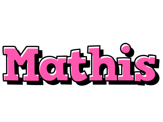 Mathis girlish logo