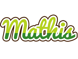 Mathis golfing logo