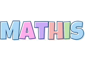 Mathis pastel logo