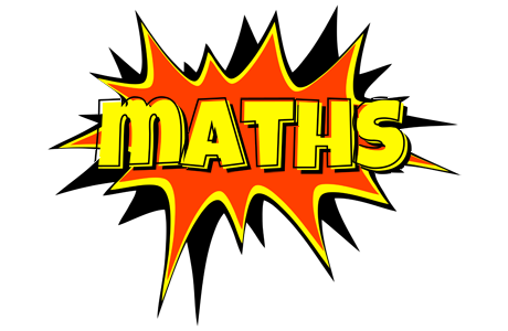 Maths bazinga logo