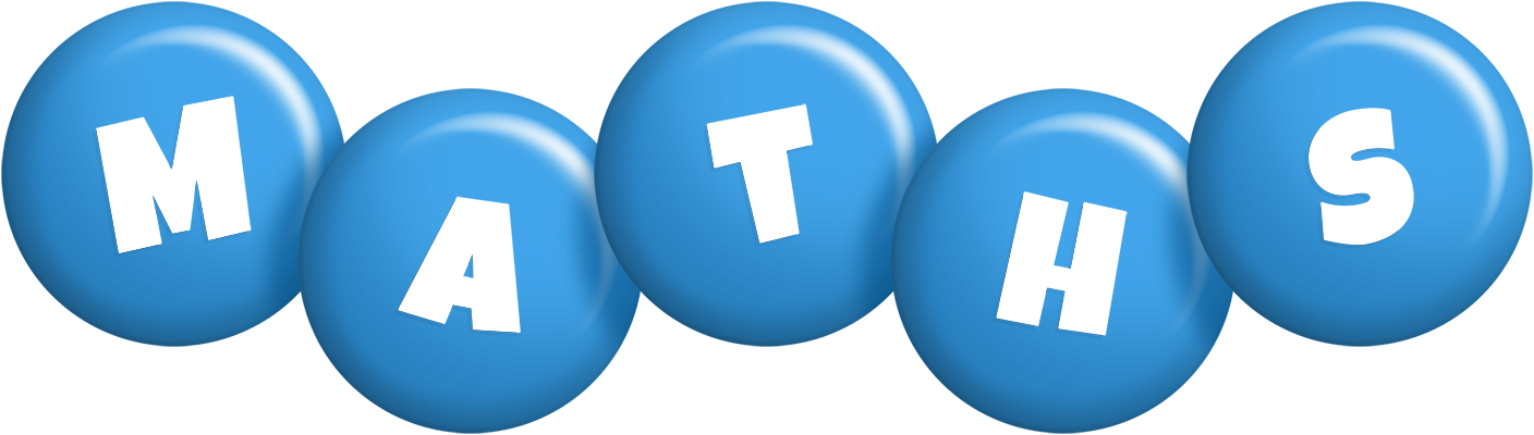 Maths candy-blue logo