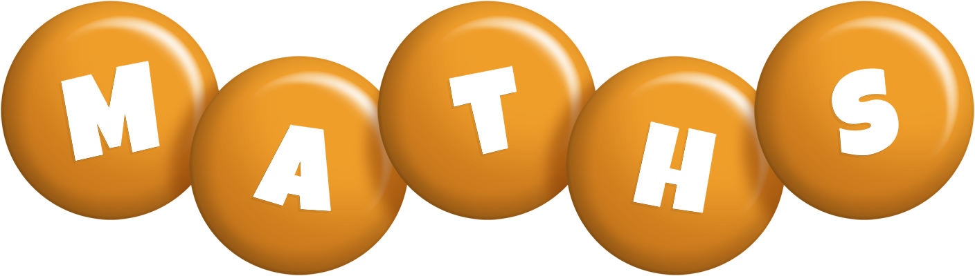 Maths candy-orange logo
