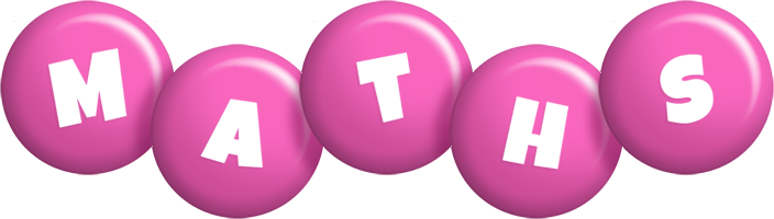 Maths candy-pink logo