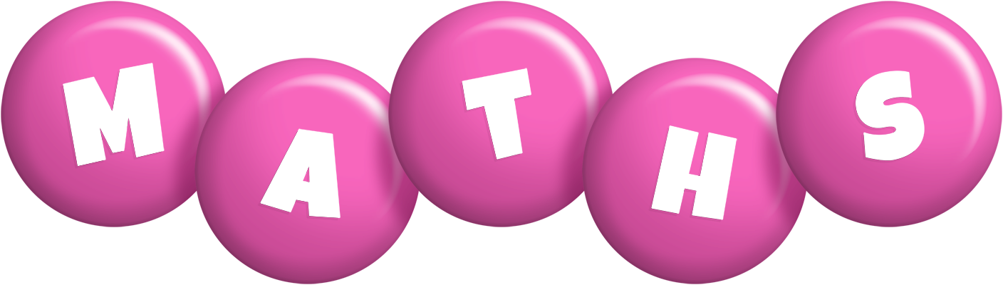 Maths candy-pink logo