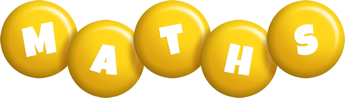Maths candy-yellow logo
