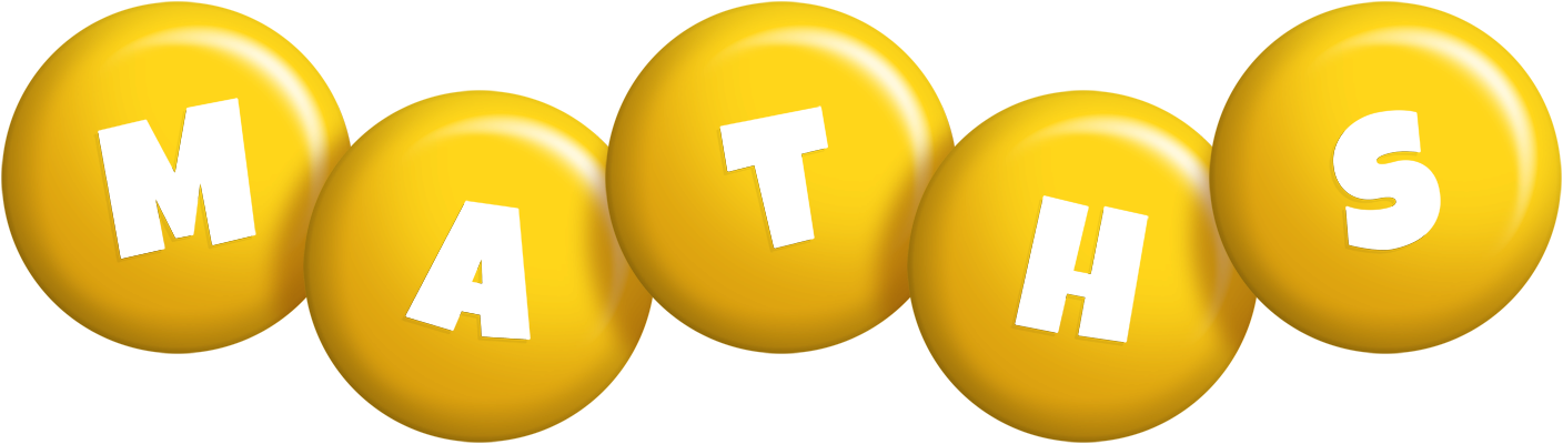 Maths candy-yellow logo